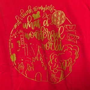 Walt Disney World what a wonderful world T shirt